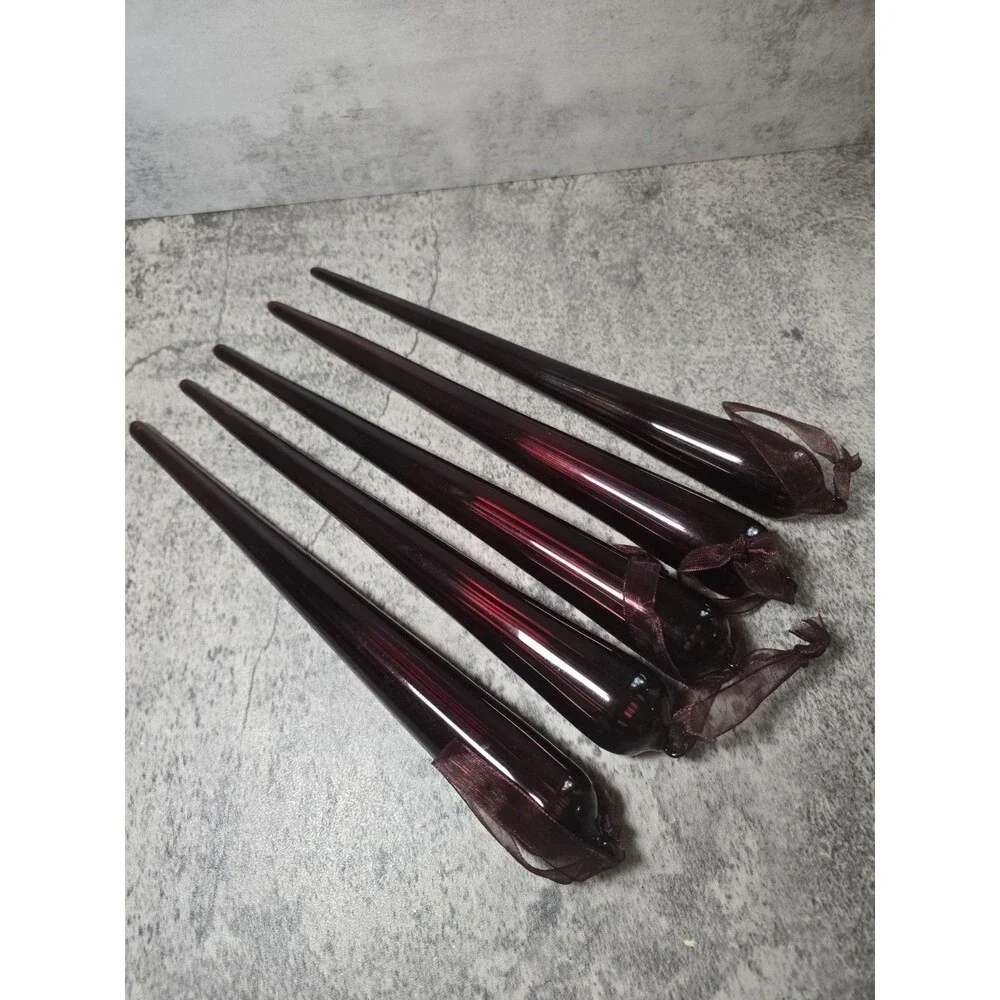 Lot of 5 Vintage Red Brown 10